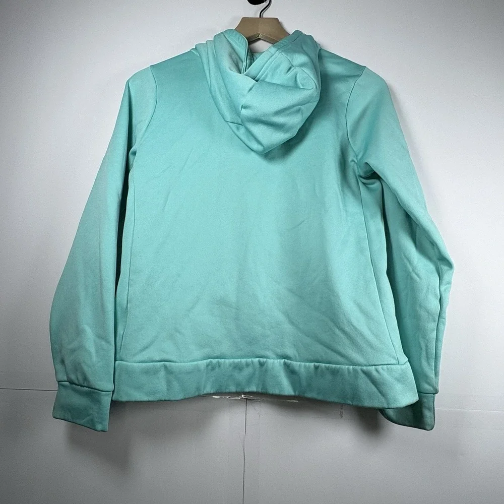 Nike Youth Hoodie XLarge Teal Therma Dri‎ Fit Pullover Hooded Kangaroo Pocket
